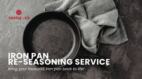 Bring Your Iron Pan Back to Life – Hestia & Co.’s Cookware Seasoning Service