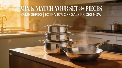 Create Your Custom Cookware Set at Hestia & Co – Save Extra 10%!