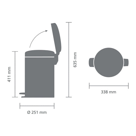 Pedal Bin Newicon 1