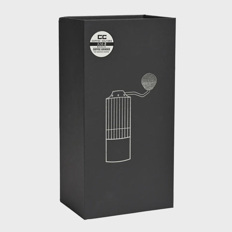 Professional Burr Grinder, Aluminium & Wooden Handle 38mm