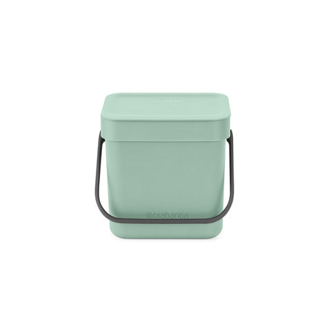 Waste Bin Sort & Go 3L - Jade Green