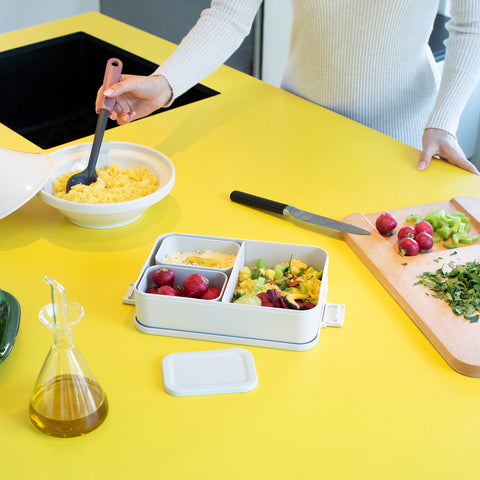 Make & Take Lunch Box/Bento - Light Grey