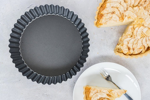 Loose Deep Base Round Flan/Quiche Pan 25cm