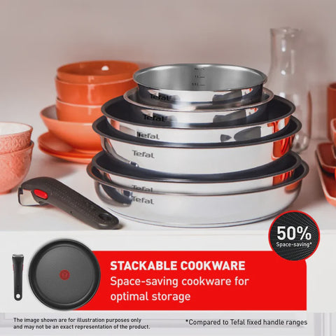 Tefal Ingenio Cook Eat Induction Non-Stick 15 Piece Set + Accessories