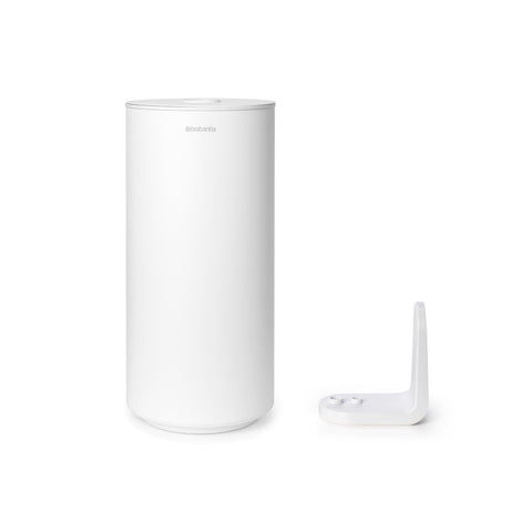 Mindset Toilet Roll Dispenser - Mineral Fresh White