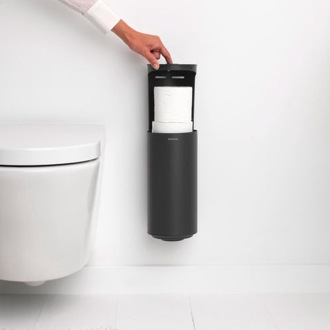 Mindset Toilet Roll Dispenser - Mineral Infinite Grey