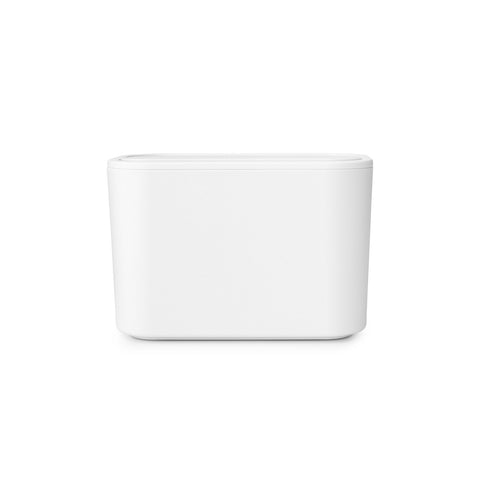 Mindset Bathroom Waste Caddy White