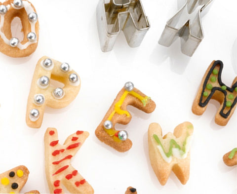 Alphabet Cookie Cutters in Tin Set/26