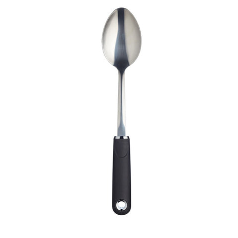 Soft Grip Solid Cooking Spoon SS