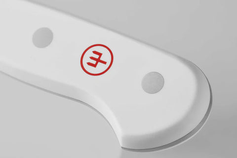 Classic White Design 6 Pieces Block With Bread Knife