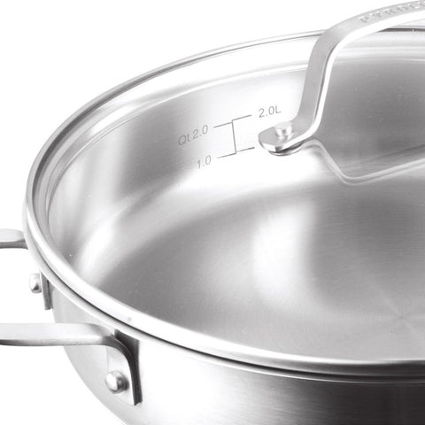Radius 85 Sautpan with Helper Handle 28cm/3 Litre