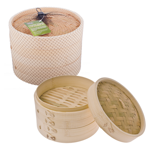 Bamboo 3 Pce. Steamer 8/20Cm Dia