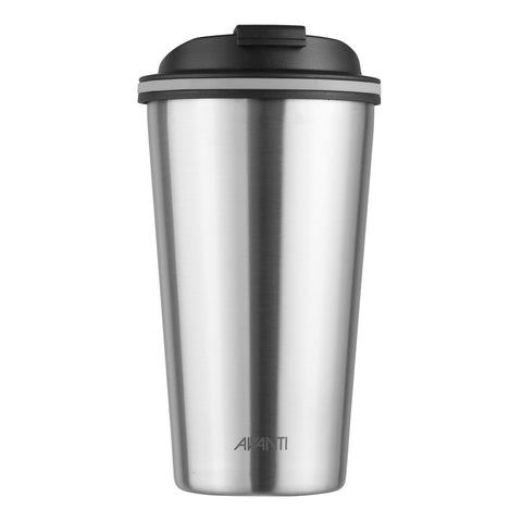 Gocup Double Wall Insulated Cup - Brushed Stainless Steel