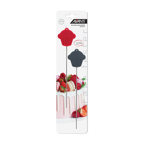 Silicone Handle Cake Tester - Set of 2