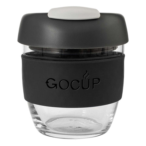 Glass Gocup 236ml Black/Char/Grey