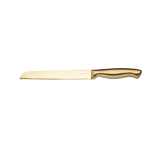Metallic 5pc Knife + Block Set