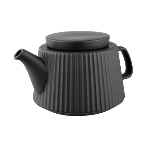 Siena Teapot, 950ml - Charcoal