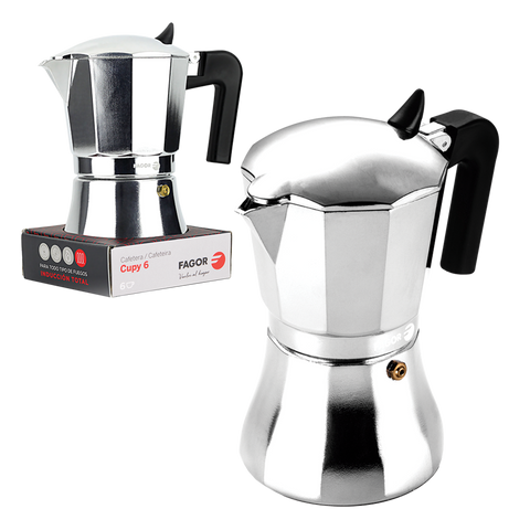 Cupy 6 Cup Aluminium Espresso Maker