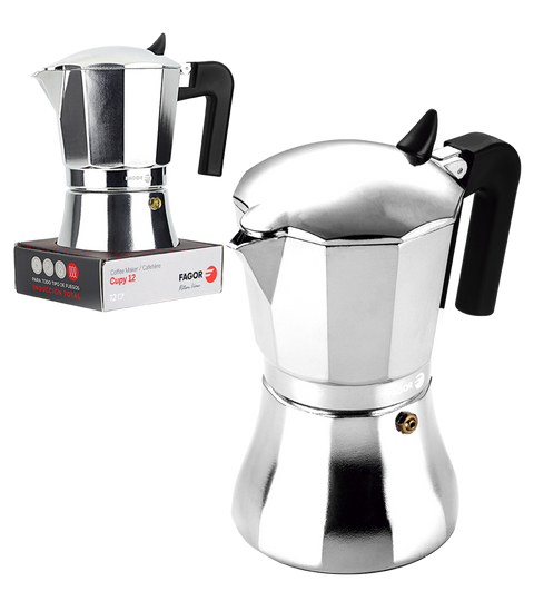 Cupy 12 Cup Aluminum Espresso Maker
