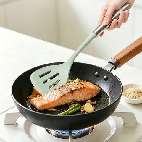 Loveharbor Premium Silicone Slotted Spatula