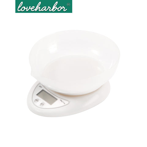 Loveharbor Kitchen Scale With Bowl
