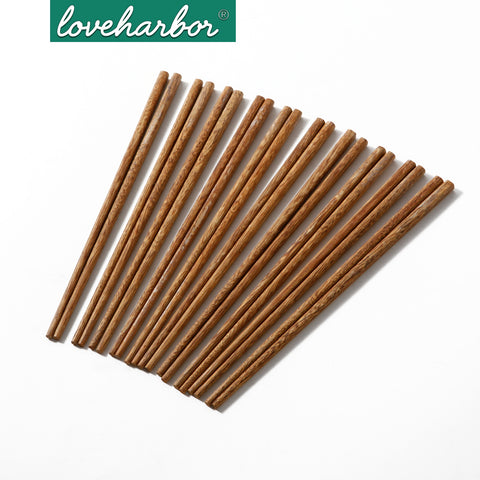 Loveharbor Lacquerless Wood Chopsticks