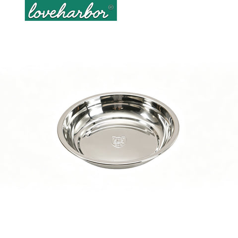 Loveharbor Stainless Steel Round Plate