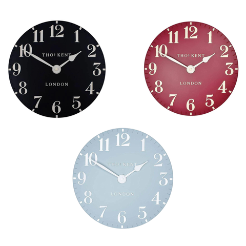 Arabic Wall Clock 3D Arabic Numerals, Open Face -30cm