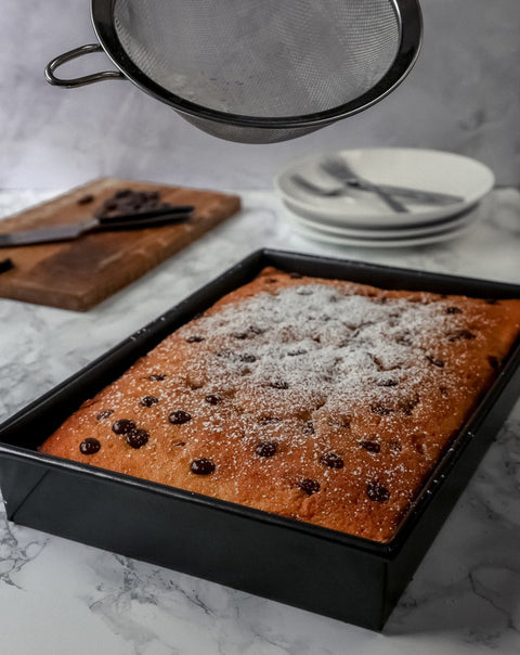 Heavy Base Rectangular Deep Cake Pan 35x24cm