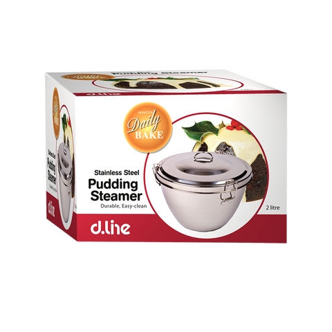 Stainless Steel Pudding Steamer 2L