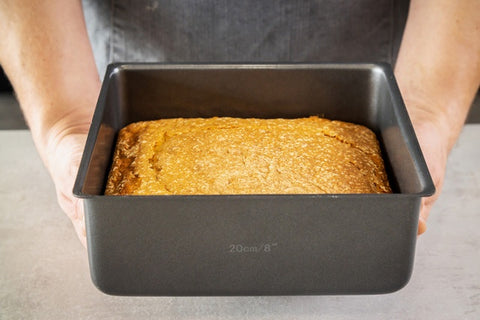 Heavy Loose Base Square Deep CakePan 21cm