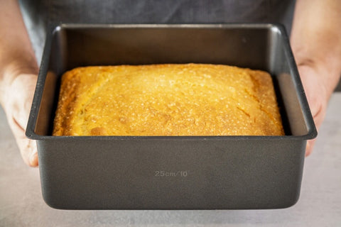 Heavy Loose Base Square Deep Cake Pan 25cm
