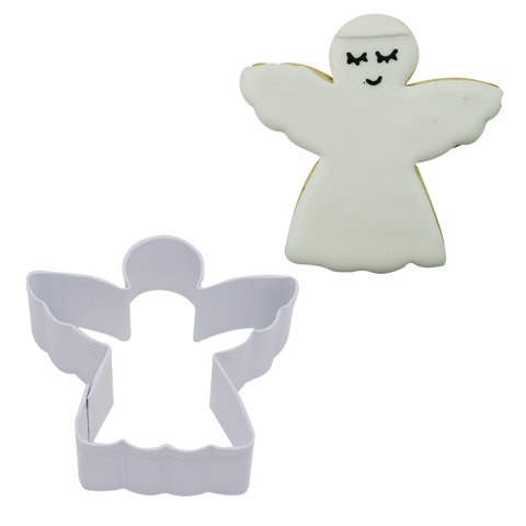 Angel Cookie Cutter 7.75cm - White