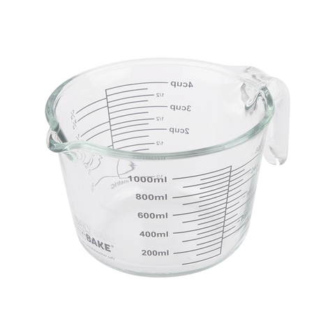 Borosilicate Glass Measure Jug 4 Cup/1l