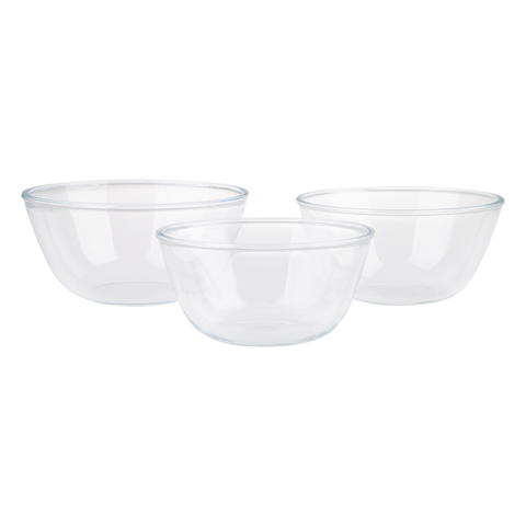 Borosilicate Glass Mixing Bowl 21cm Dia./2l