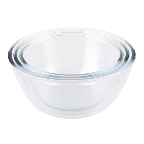 Borosilicate Glass Mixing Bowl 23cm Dia./2.6l