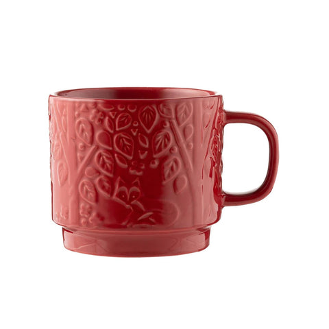 In The Forest Red Mug, 300ml