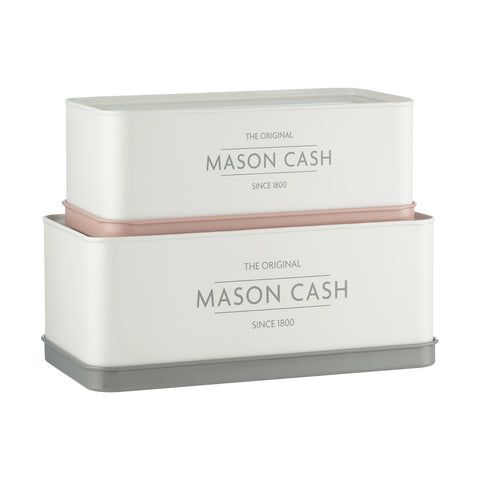 Innovative Kitchen Set of 2 Rectangular Tins, 1.7 Litre