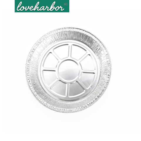 Loveharbor Round Aluminum Foil Pan 4Pcs Set