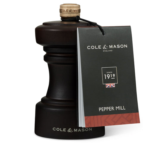 Hoxton Chocolate Wood Pepper Mill 10.4cm