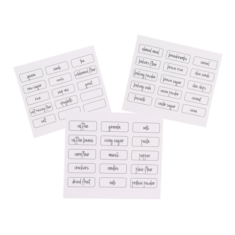 Pantry Labels Pack 45
