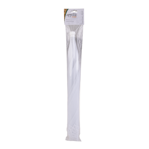 76Cm Nylon Net Food Cover White