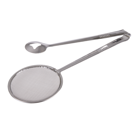 Stainless Steel Skimmer Tongs 28.5cm