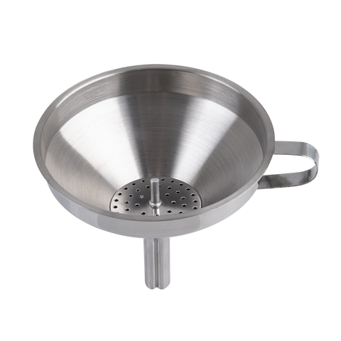 Stainless Steel Funnel W/ Strainer 12cm Dia.