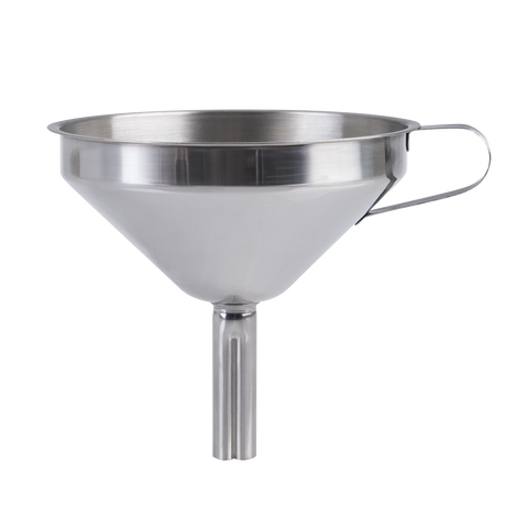 Stainless Steel Funnel W/ Strainer 12cm Dia.