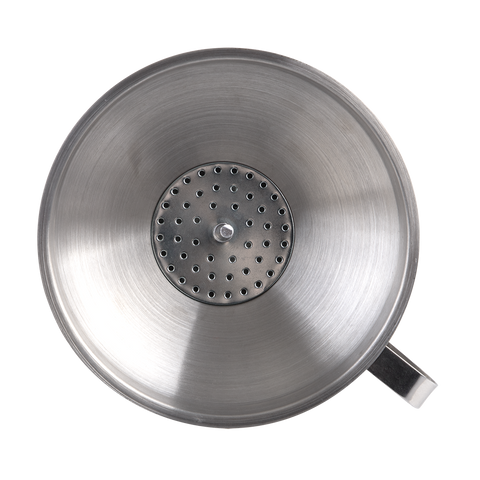 Stainless Steel Funnel W/ Strainer 12cm Dia.
