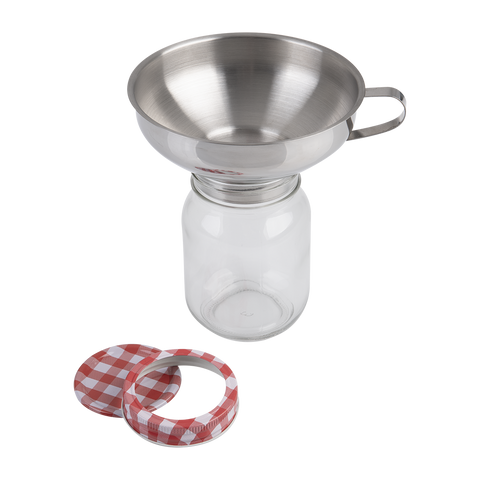 Stainless Steel Jam Funnel 14.5cm Dia.