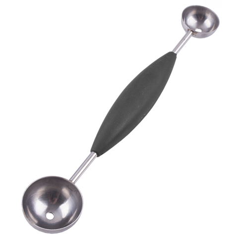 Stainless Steel Double Melon Baller Soft Grip