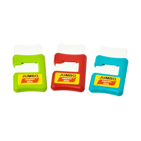 Jumbo Snappy Seals Bag Sealers Assorted