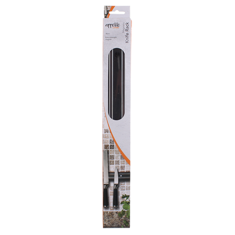 Magnetic Knife Rack 38cm - Black